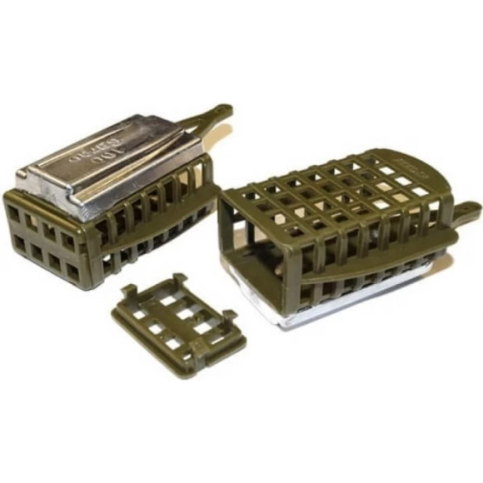 Кормушка фидерная SALMO Feeder Square с дном 160Г 8547-160